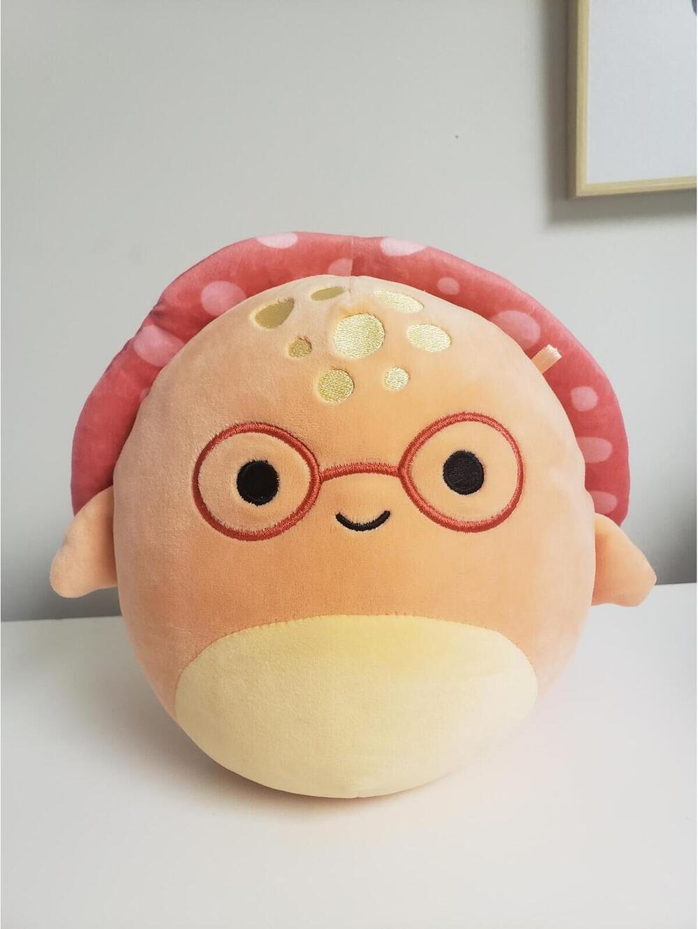 Squishmallow Cain The Orange Turtle Plush